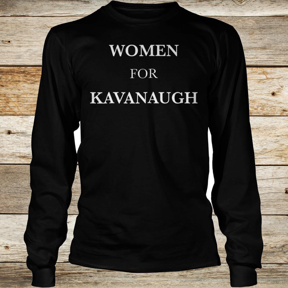 Original Women for Kavanaugh shirt 5 Original Women for Kavanaugh shirt Longsleeve Tee Unisex