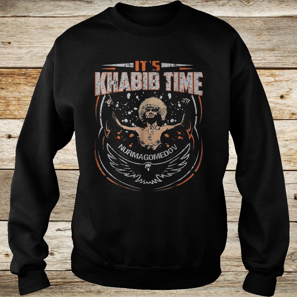 Premium It's Khabib time Nurmagomedov shirt 3 Premium It's Khabib time Nurmagomedov shirt Sweatshirt Unisex