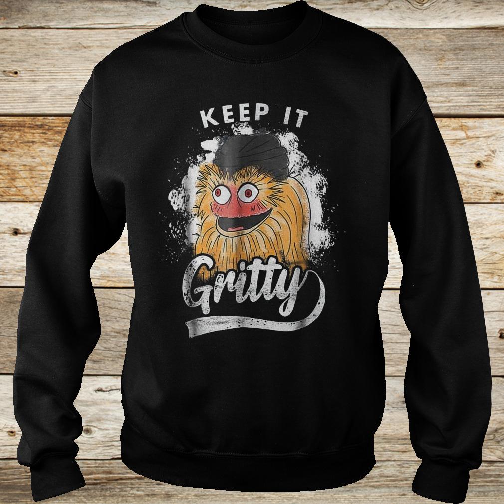 Premium Keep it Gritty Philadelphia hockey mascot shirt 3 Premium Keep it Gritty Philadelphia hockey mascot shirt Sweatshirt Unisex