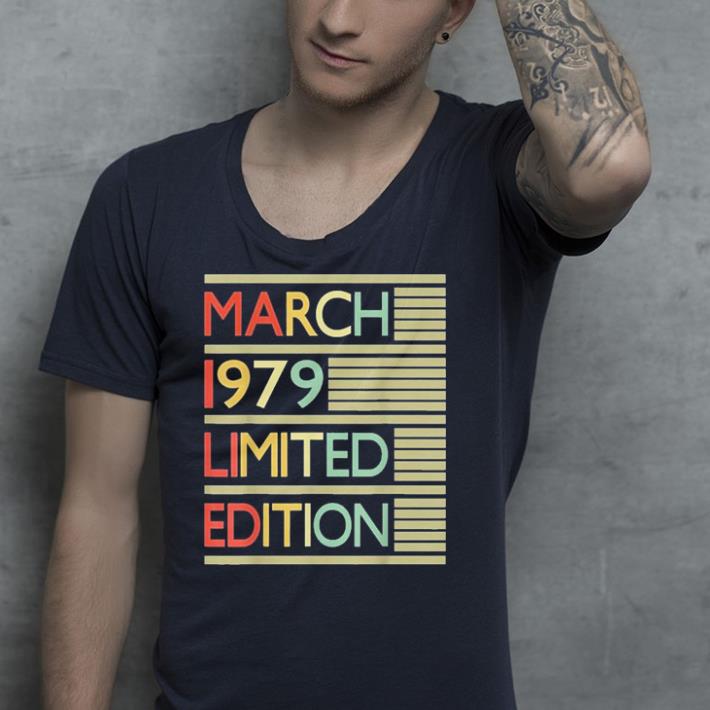 March 1979 limited edition shirt