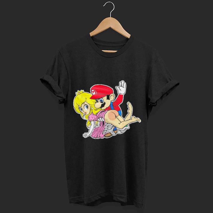 Super Mario hit the butt Princess shirt