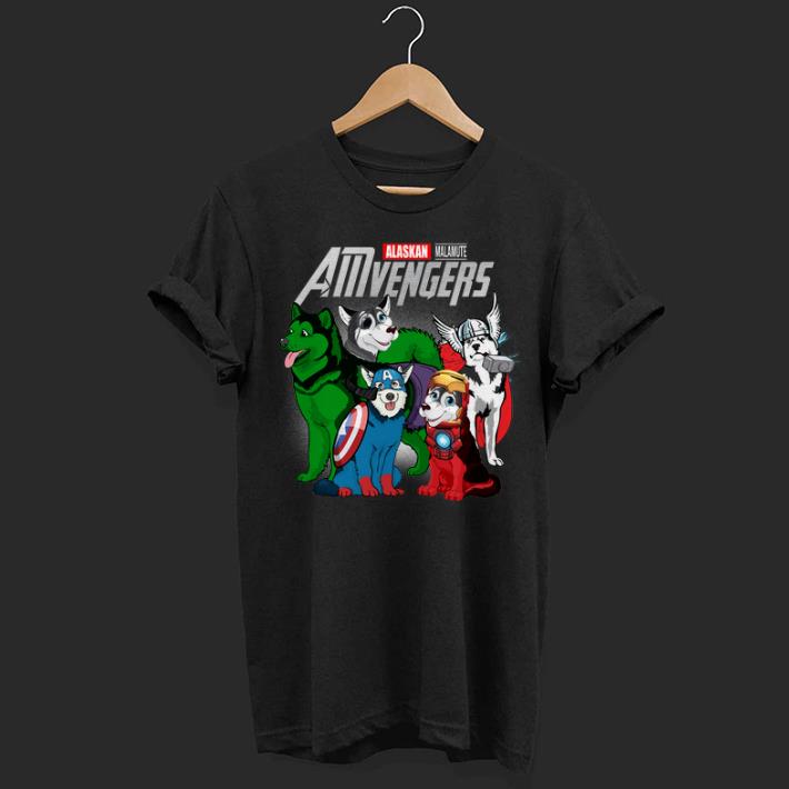 Marvel AMvengers Avengers Endgame Alaskan Malamute shirt
