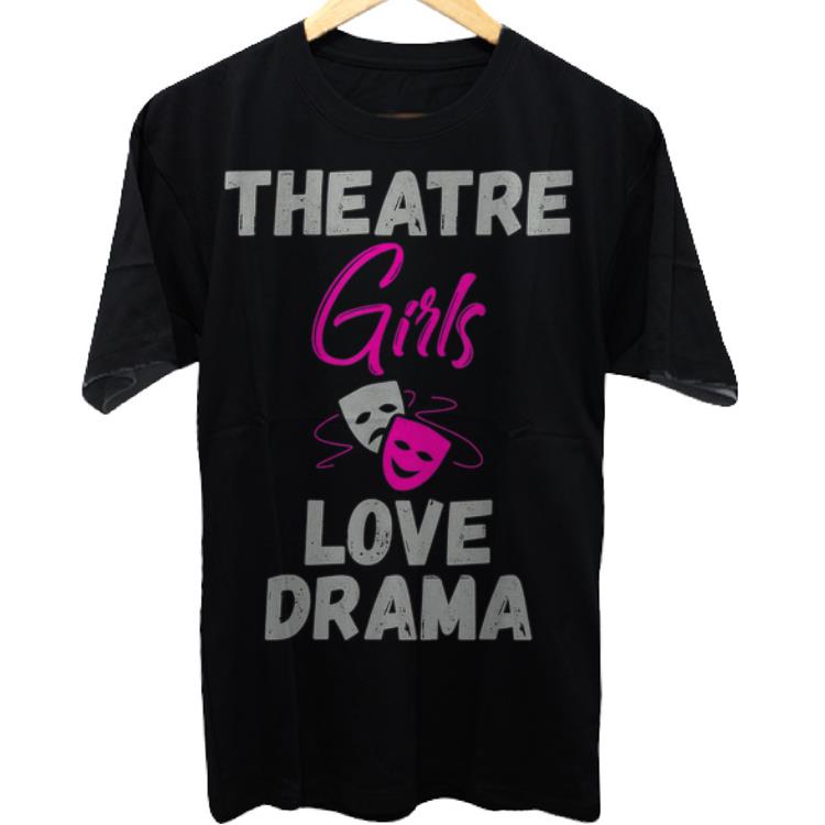 Awesome Theatre Girls Love Drama Comedy Tragedy Mask shirt