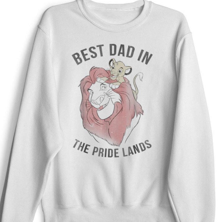 Disney Lion King Simba Mufasa Best Dad shirt
