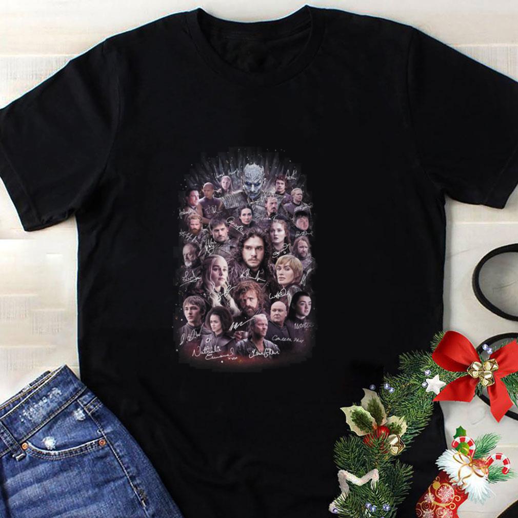 Official Pretty Game Of Thrones signatures characters shirt 2 Official Pretty Game Of Thrones signatures characters shirt