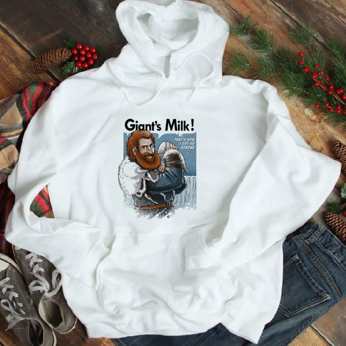 Official Tormund Giantsbane Giant’s Milk that’s how i got so strong GOT shirt