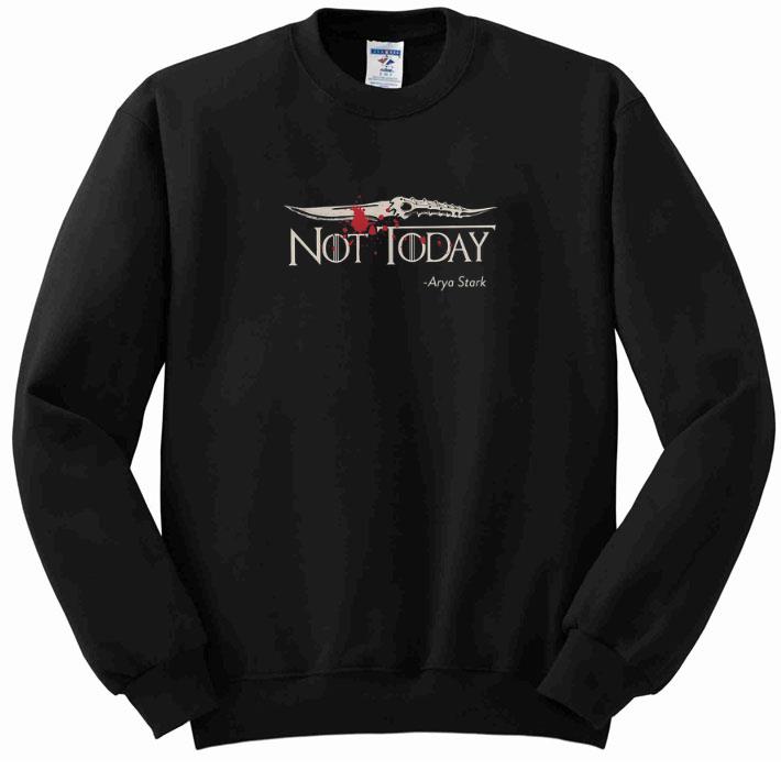 Original Game Of Thrones Not Today Arya Stark GOT shirt