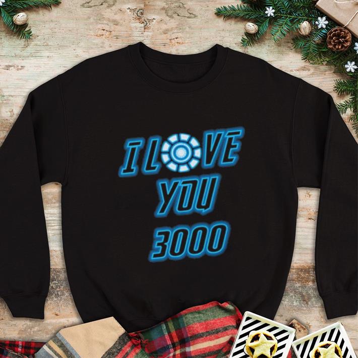 Original I Love You 3000 Tony Stark Avengers Endgame Iron Man shirt