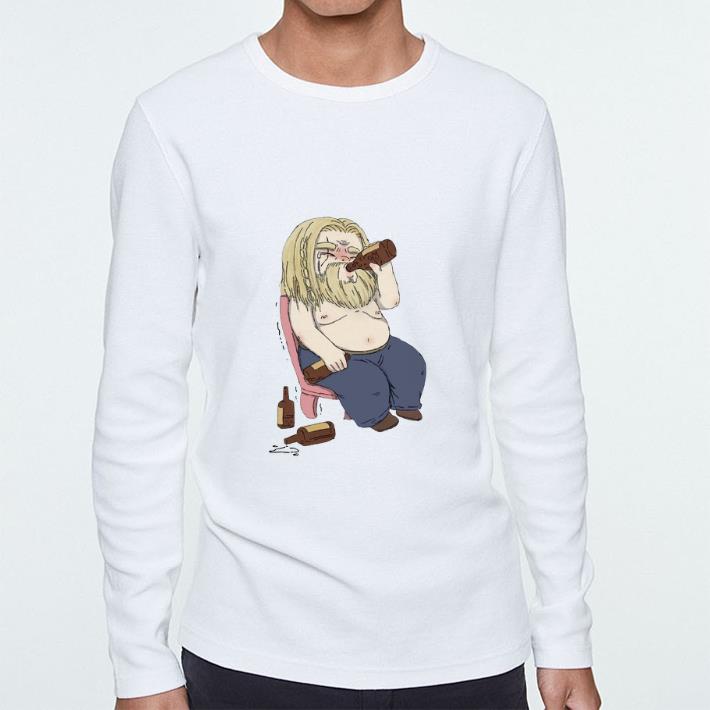 Original Marvel Avengers Endgame Thor Fat shirt 2 Original Marvel Avengers Endgame Thor Fat shirt