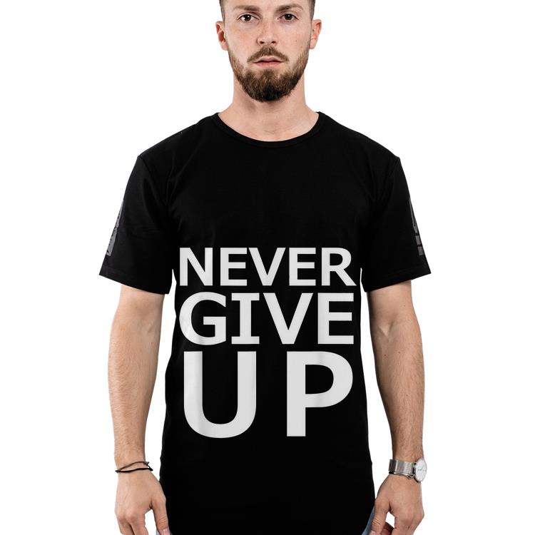 Original Never Give Up jurgen klopp Fc Liverpool Shirt, hoodie, sweater ...
