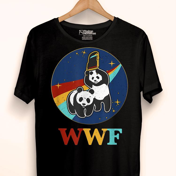 Panda bears wwf shirt