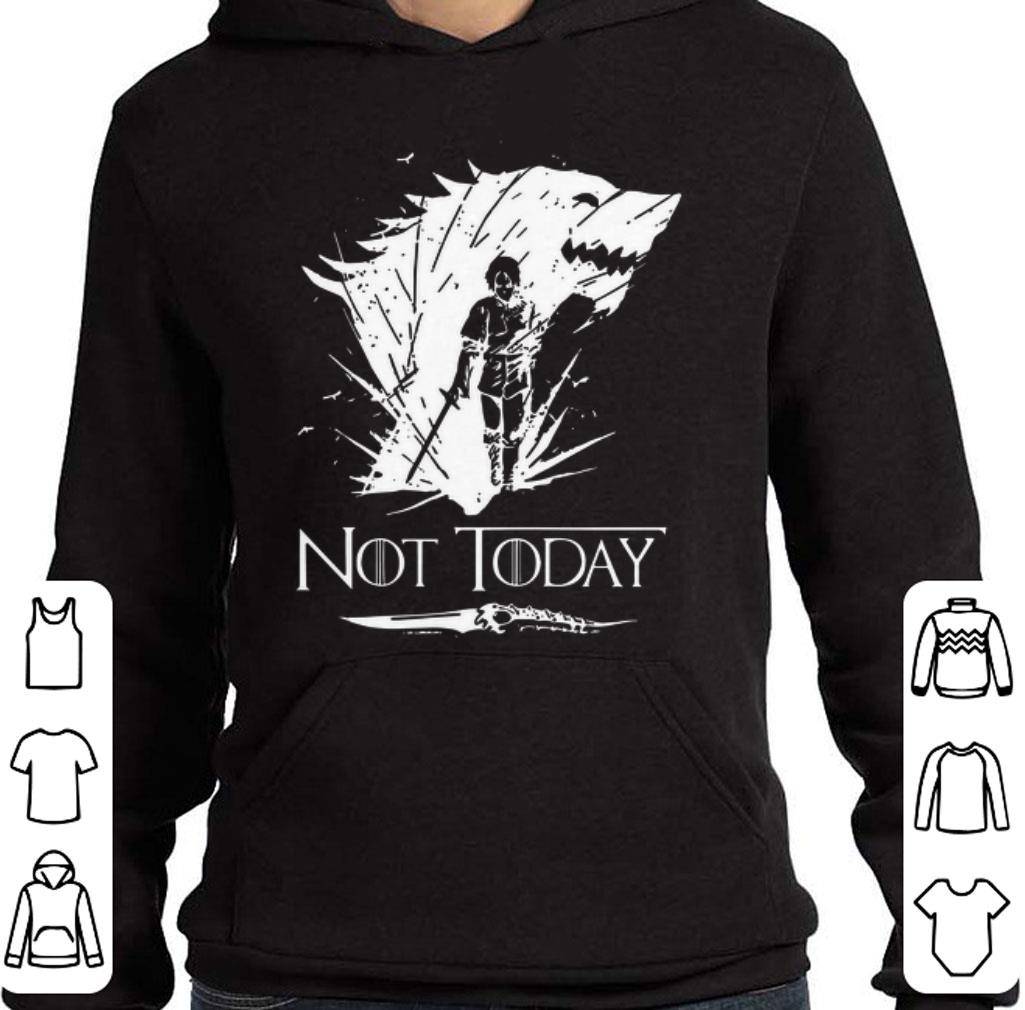 Premium Arya Stark GOT Not today Game Of Thrones shirt