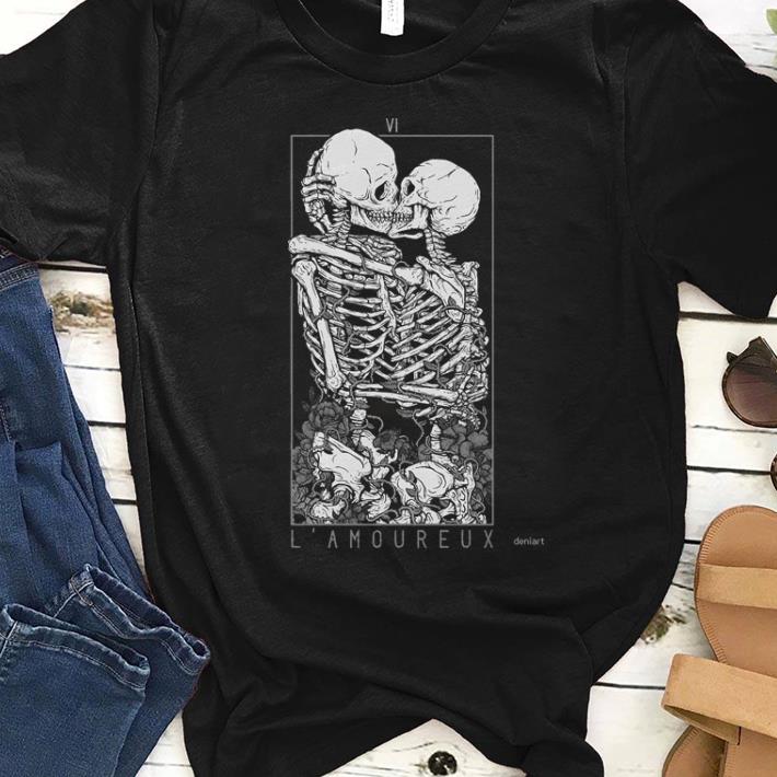 Premium Bone Love The Lovers Zipped Hoodie Shirt