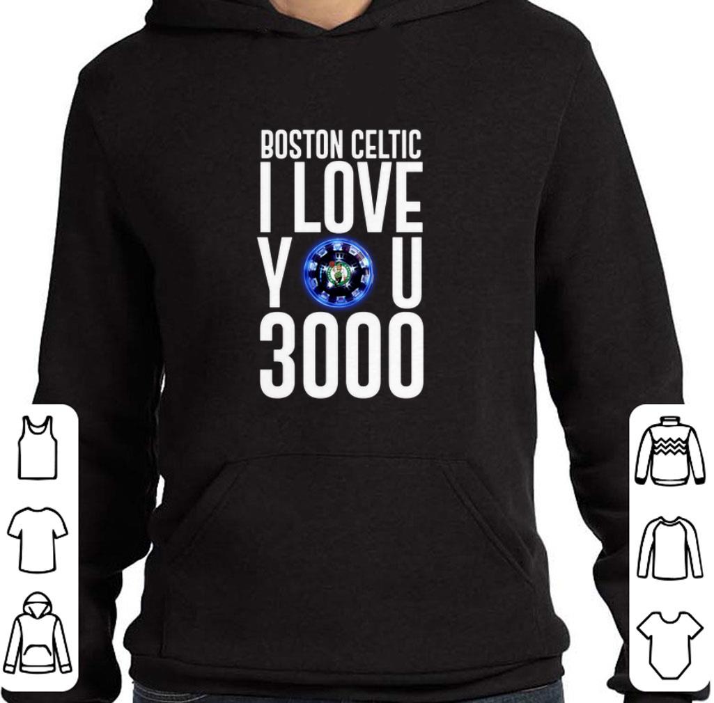 Premium Boston Celtic I love you 3000 arc reactor Iron Man shirt 6 Premium Boston Celtic I love you 3000 arc reactor Iron Man shirt