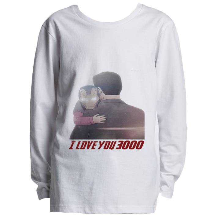 Premium Iron Man Morgan Stark I Love You 3000 shirt