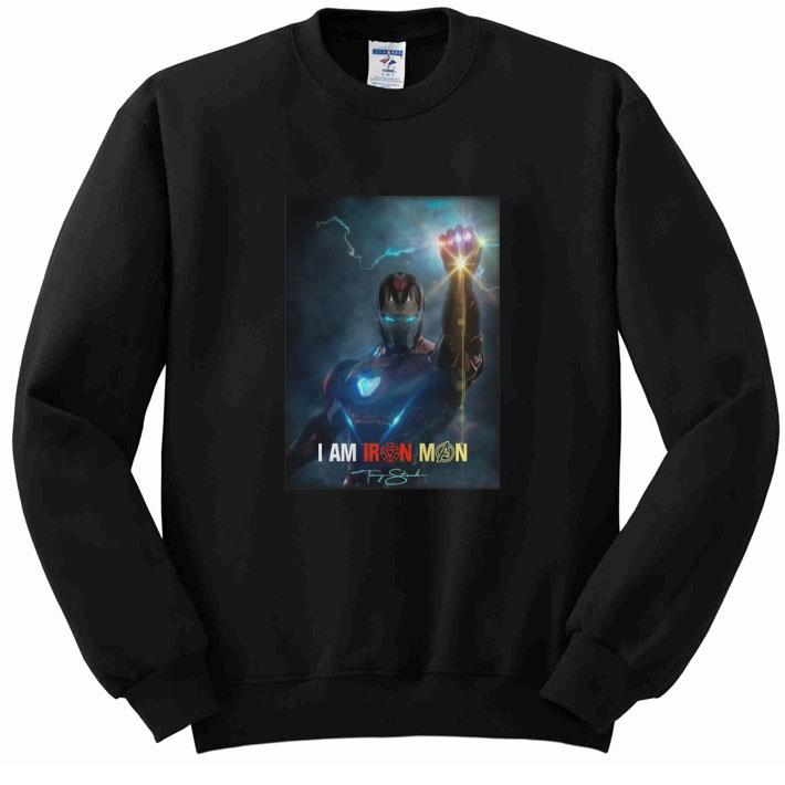 Pretty I am Iron Man signature Avengers Endgame potter shirt 2 Pretty I am Iron Man signature Avengers Endgame potter shirt