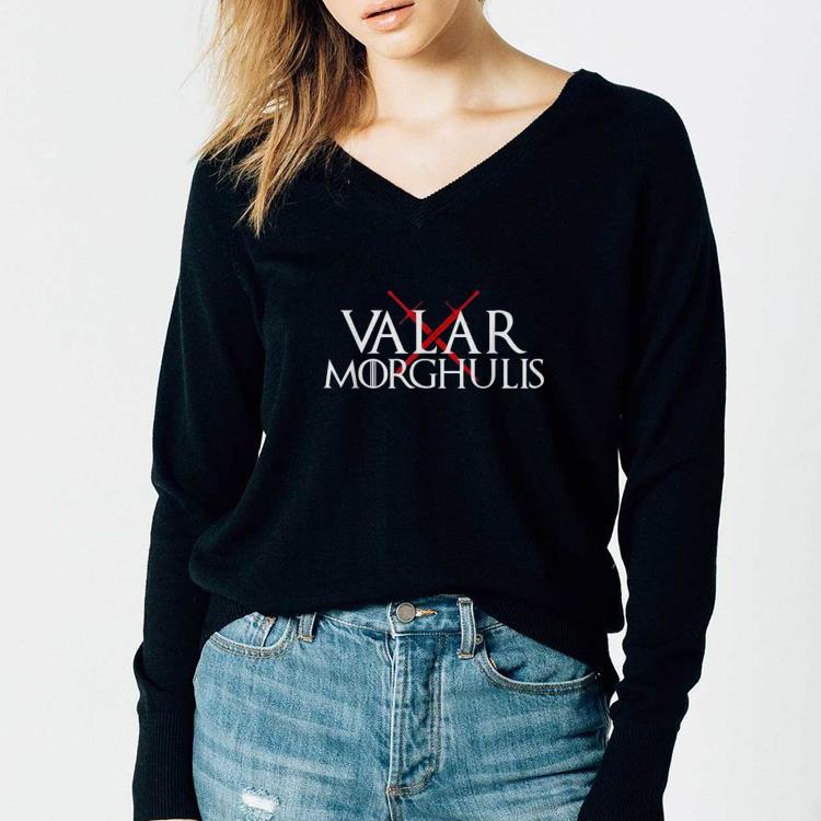 Maglietta Uomo TShirt-People Valar Morghulis | Nero Taglia XL | Cotone Biologico GOTS