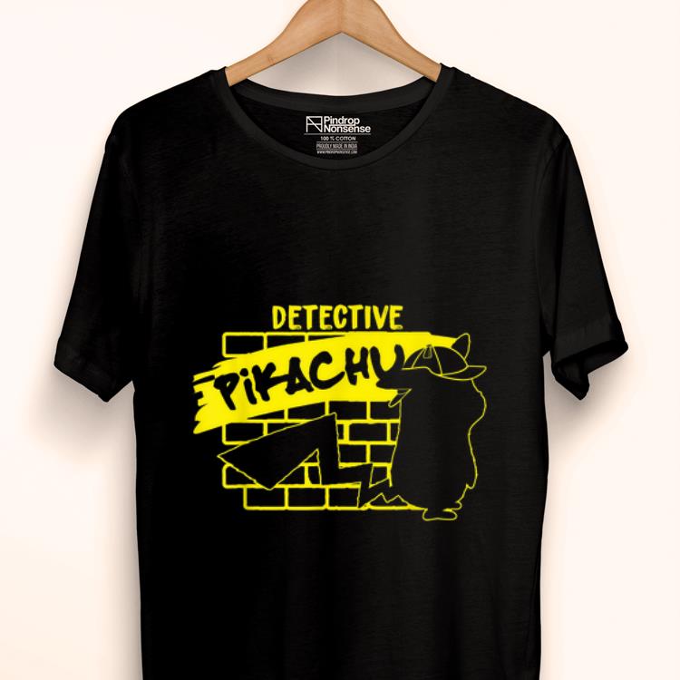 Wonderful Detective Pikachu Grafitti shirt