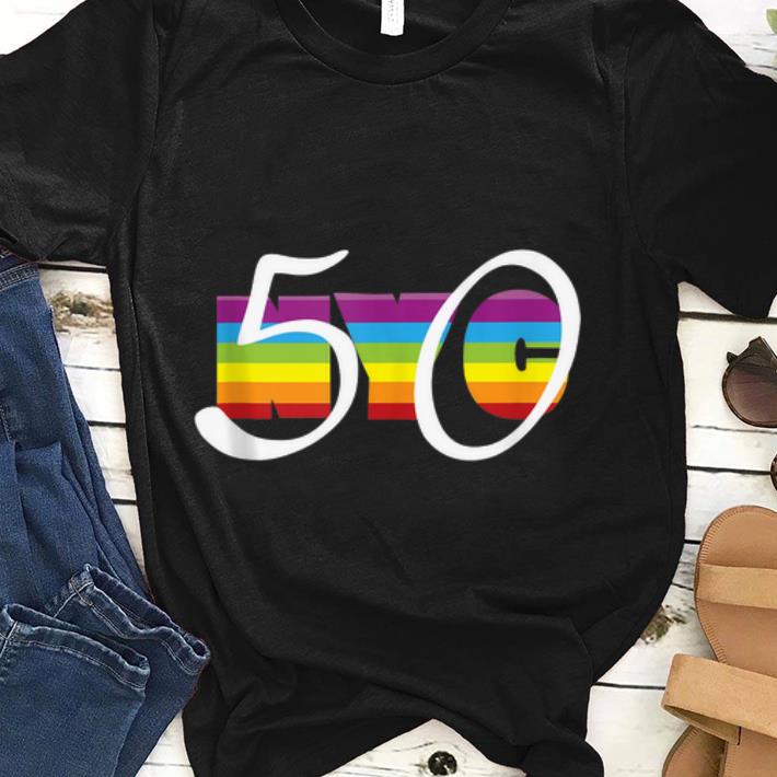 50th NYC Gay Pride LGBTQ World Pride 1969-2019 shirt