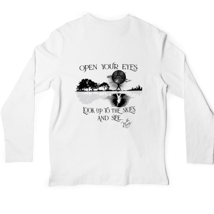 Awesome Freddie Mercury Open your eyes look up to the skies and see shirt 2 Awesome Freddie Mercury Open your eyes look up to the skies and see shirt