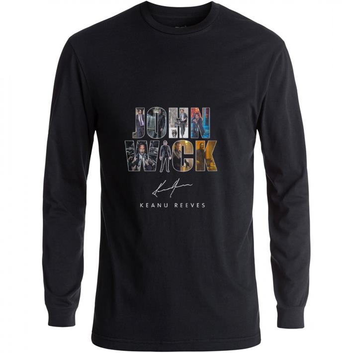 Awesome John Wick signature Keanu Reeves shirt