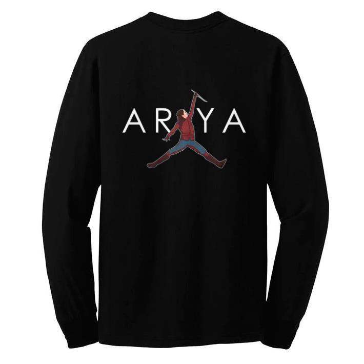 Nice Game Of Thrones Arya Stark Jumpman shirt 2 Nice Game Of Thrones Arya Stark Jumpman shirt