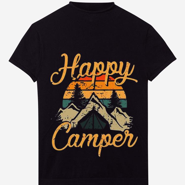 Official Vintage Happy Camper Happy Summer Shirt