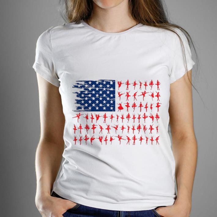 Original Ballet Flag Usa Ballet American Flag Flag 4th Of July Shirt