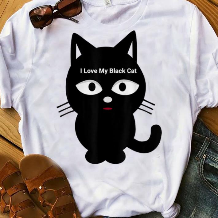 Original Cat Lover I Love My Black Cat shirt