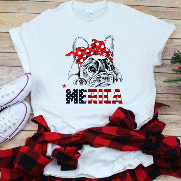 Original French Bulldog American Flag Frenchie 4th Of July Gift Shirt