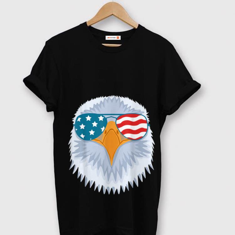  Original USA Flag Bald Eagle Sunglasses 4th of July Independence Day shirt