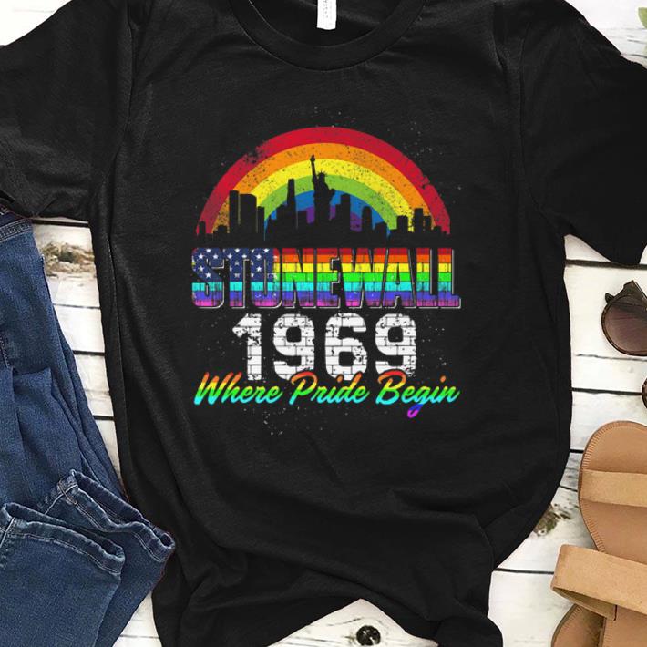 OriginalStonewall 50th Anniversary 50th NYC Gay Pride LGBTQ Premium shirt