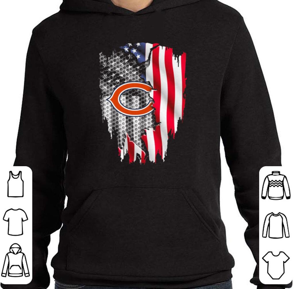 Premium Chicago Bears American flag shirt