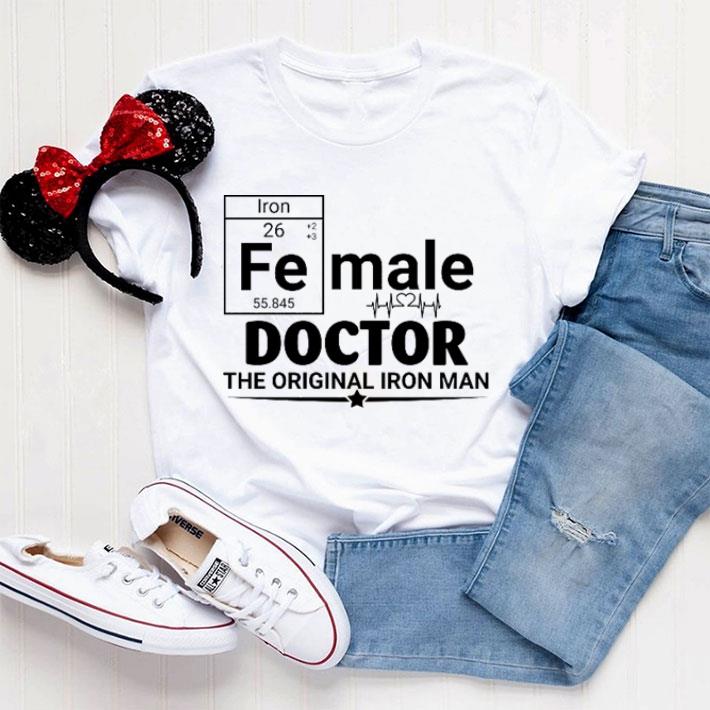 Premium Female Doctor the original Iron Man shirt 2 Premium Female Doctor the original Iron Man shirt