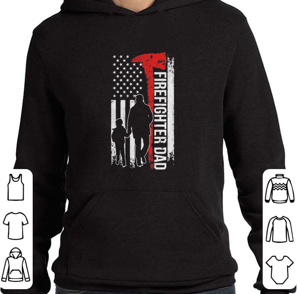 Premium Firefighter dad 4th july Independence day American flag shirt 2 Premium Firefighter dad 4th july Independence day American flag shirt