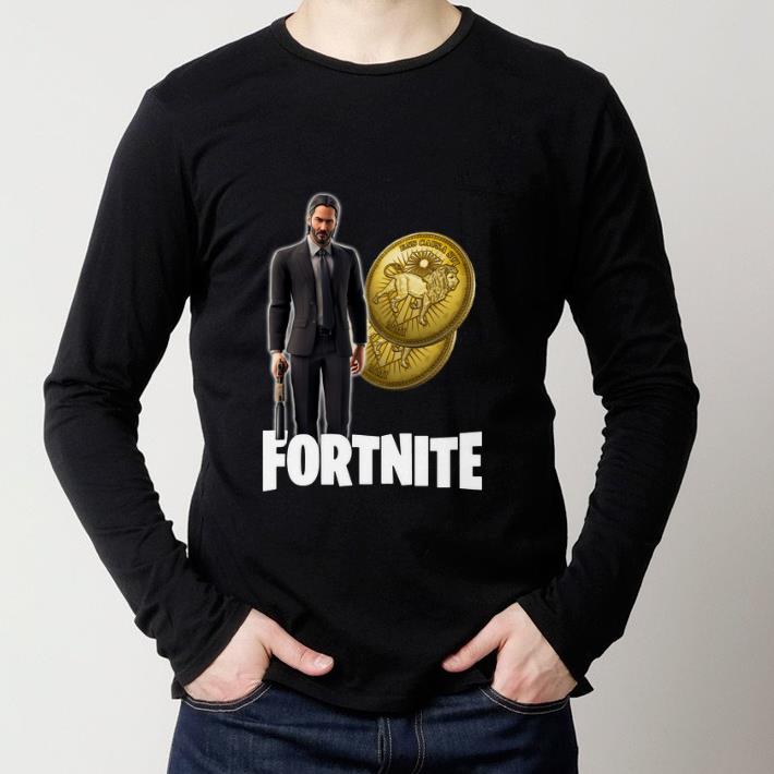 Premium John Wick Fortnite Wick’s Bounty Coin shirt