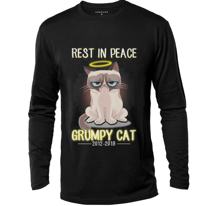 Premium RIP Rest In Peace Grumpy cat 2012-2019 shirt 2 Premium RIP Rest In Peace Grumpy cat 2012-2019 shirt