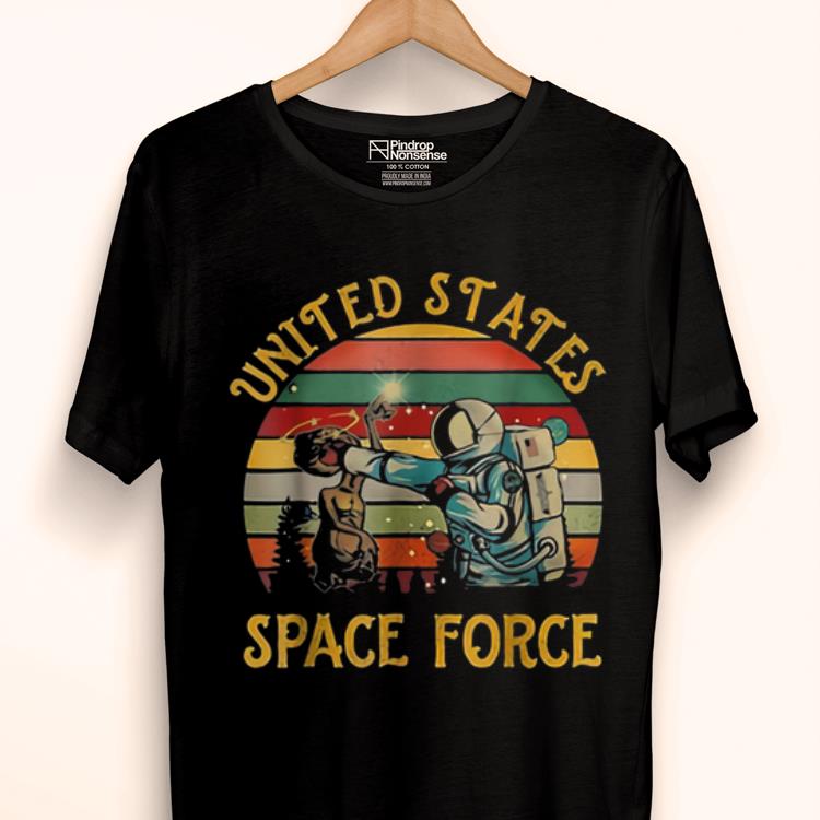 Premium Retro Vintage United States Space Force Punch The Alien shirt 1 Premium Retro Vintage United States Space Force Punch The Alien shirt 1