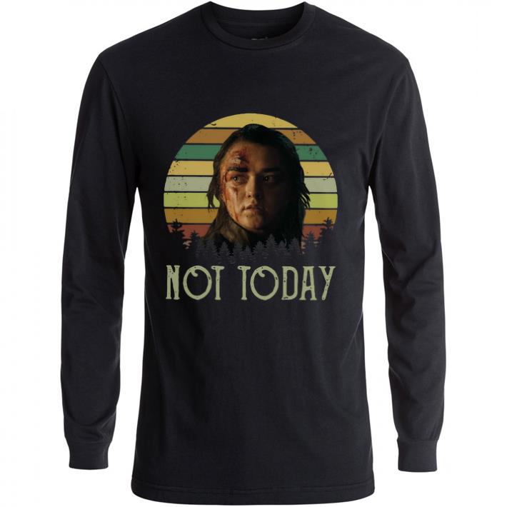 Pretty Sunset Arya Stark Not Today Game of Thrones shirt 2 Pretty Sunset Arya Stark Not Today Game of Thrones shirt