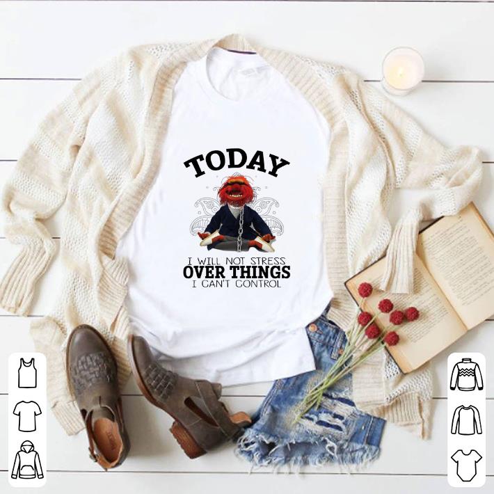 Pretty The Muppets Yoga today i will not stress over things i can't control shirt 2 Pretty The Muppets Yoga today i will not stress over things i can't control shirt