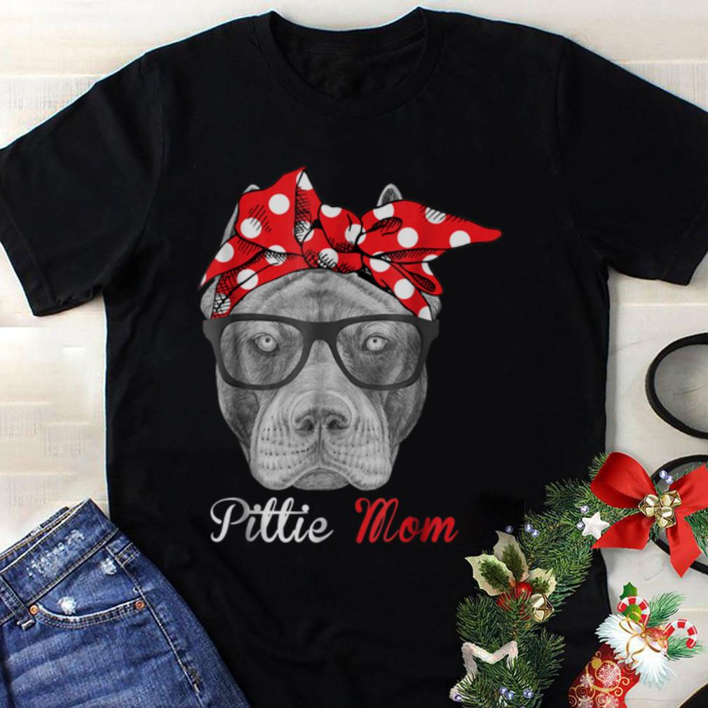 The Best Pittie Mom Pitbull Dog shirt