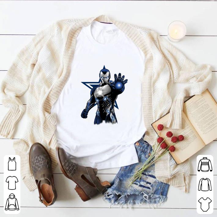 Top Iron Man Dallas Cowboys shirt 2 Top Iron Man Dallas Cowboys shirt