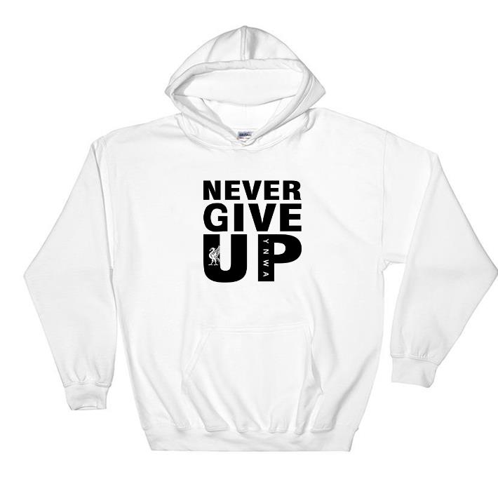 Top Mohamed Salah Never give up Liverpool shirt 2 Top Mohamed Salah Never give up Liverpool shirt
