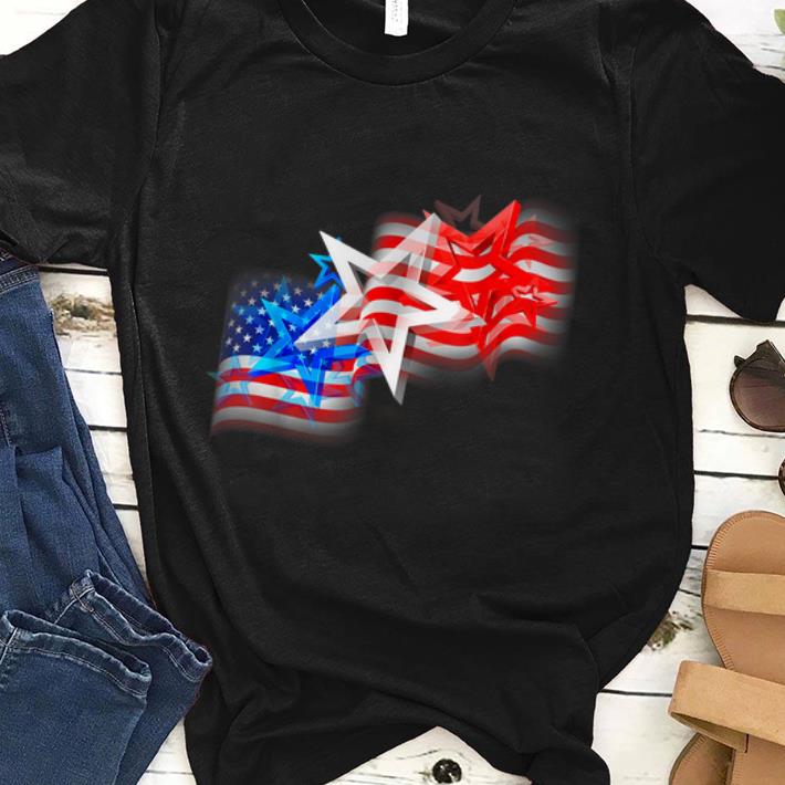 Us Flag Patriotic - American Stars And Stripes sjirt