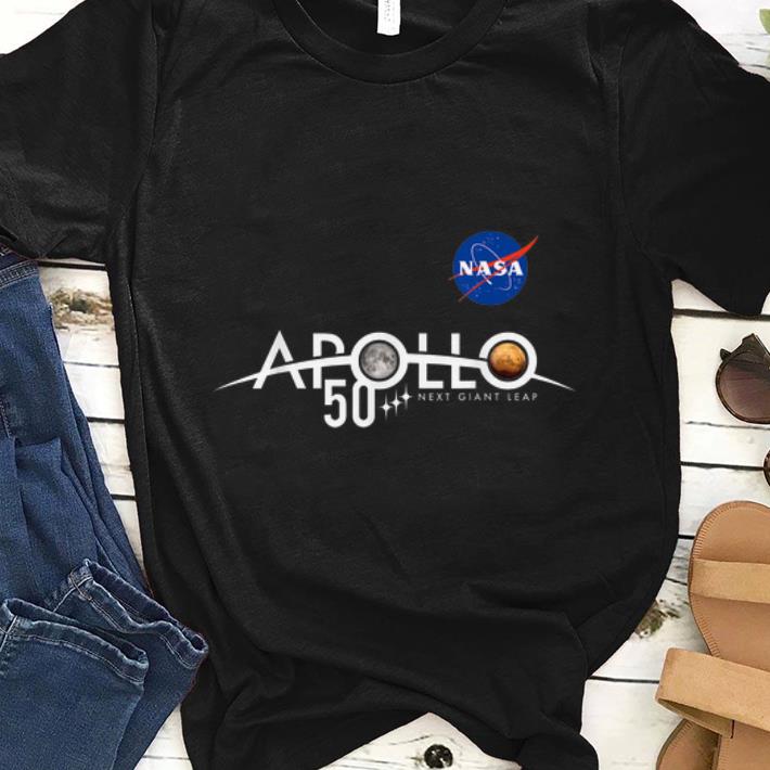 Apollo 11 50th Anniversary Logo Nasa Space Moon And Mars shirt