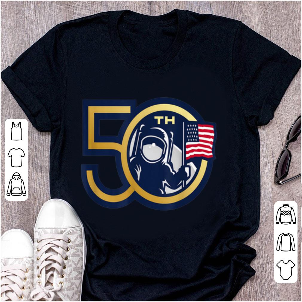 Awesome 50th Anniversary Moon Landing Apollo 11 Man On Moon shirt