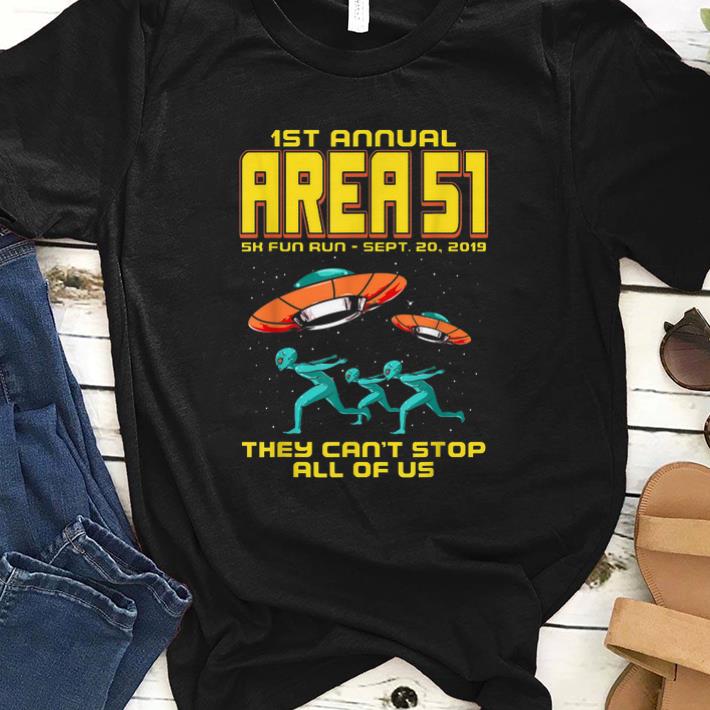 Awesome Annual Area 51 5k Fun Run Alien Raid shirt