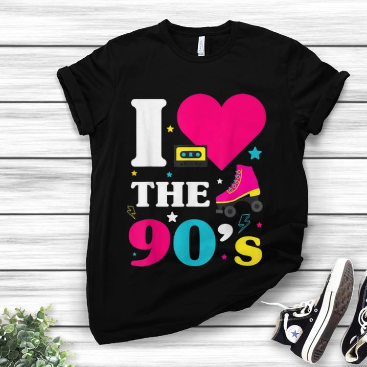 Awesome I Love The 90's Roller Skating shirt