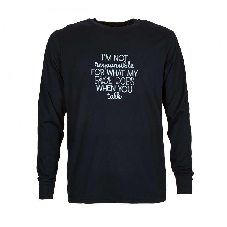 Awesome I'm not responsible for what my face does when you talk shirt