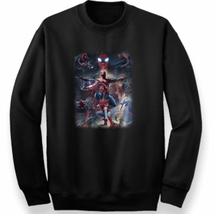 Awesome Marvel Spider Man Far From Home and Captain America Shield shirt 6 Awesome Marvel Spider Man Far From Home and Captain America Shield shirt